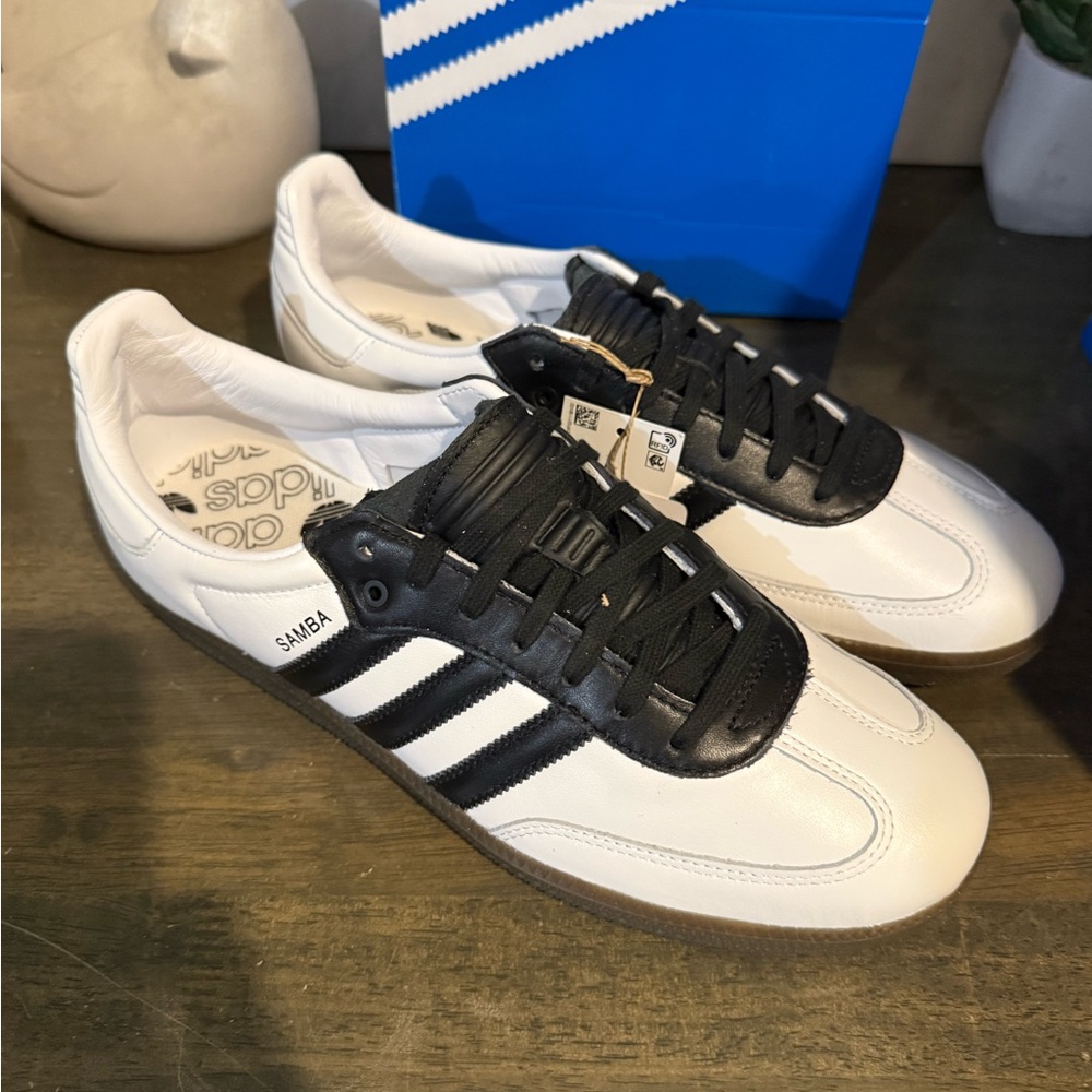 adidas Samba LT Cloud White / Core Black / Gum - Picture 10 of 12